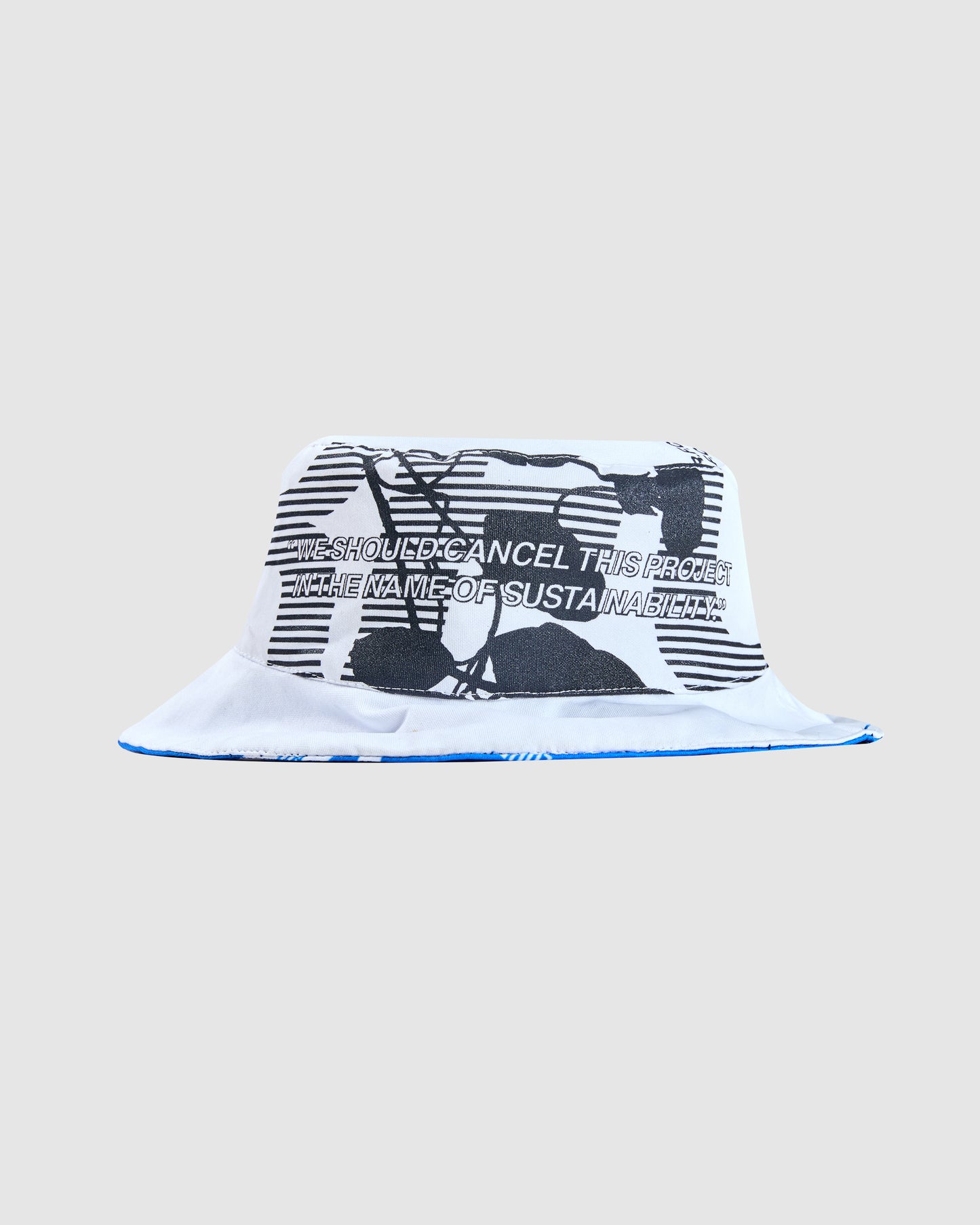 Archive 002-02 - R.F.C. Upcycled Bucket Hat by James Ross III