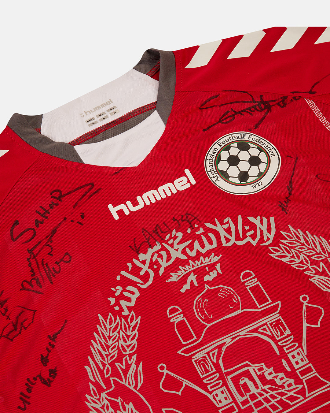 Afghanistan 2010/11 Home Kit Autographed by Women's National Team