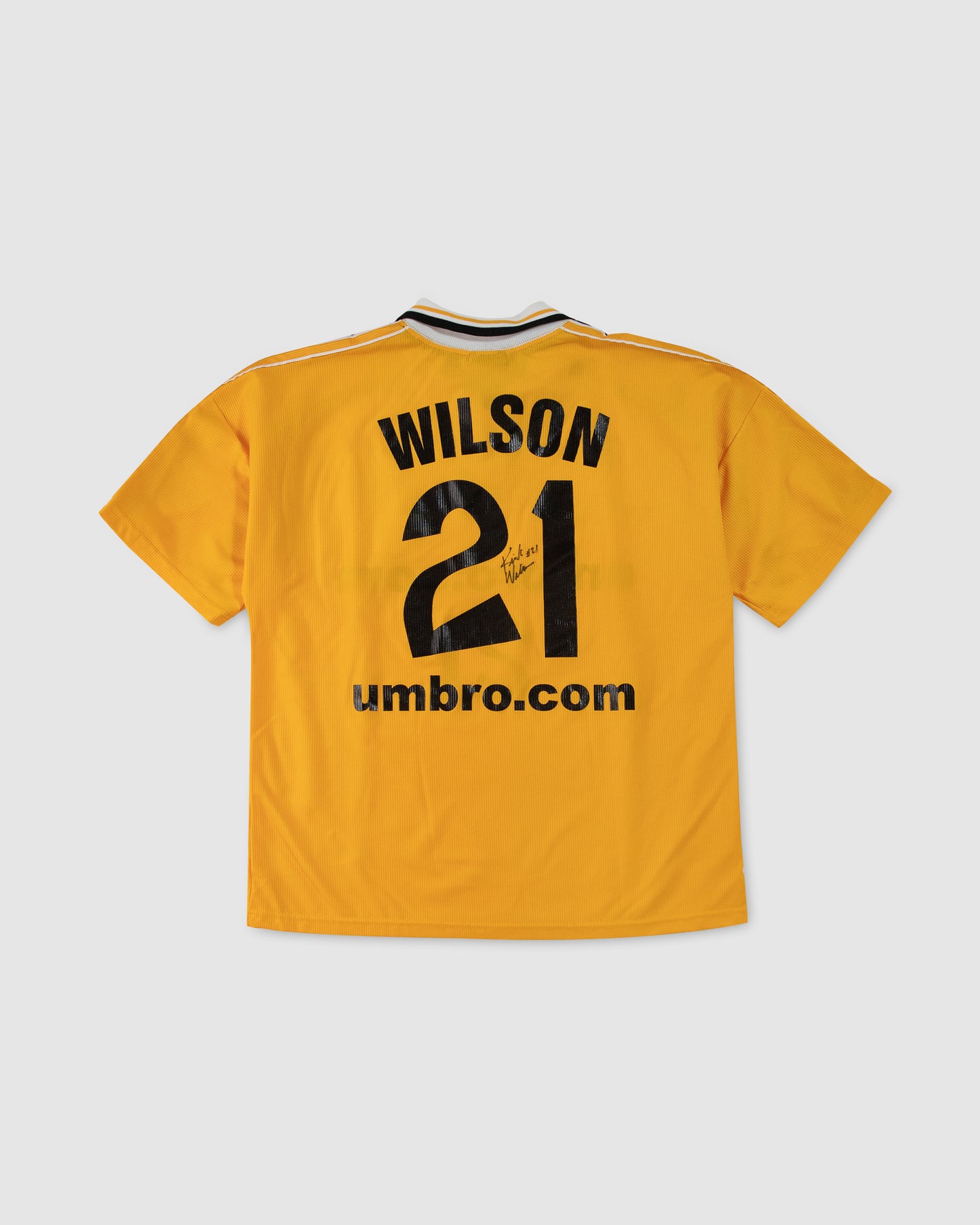 Rochester Raging Rhinos 2000 Match Worn Jersey - Kirk Wilson